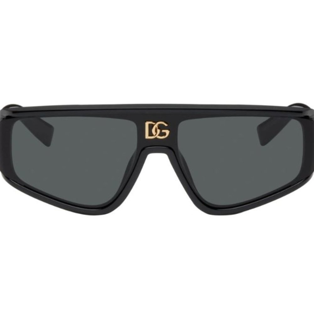 COPY - Brand new Dolce & Gabbana black visor sunglasses